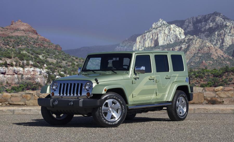  Jeep Wrangler Unlimited EV Concept 2009 года  (фото 6 из 13)